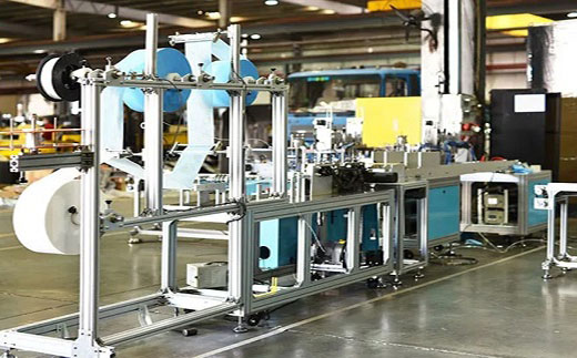 欧博abg官网全自动口罩生产流水线装备