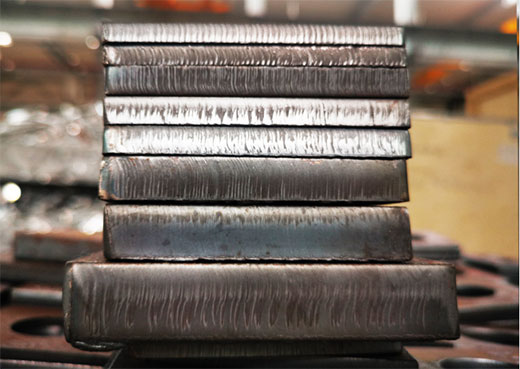 欧博abg官网LGK125PLUS等离子切割机切割效果