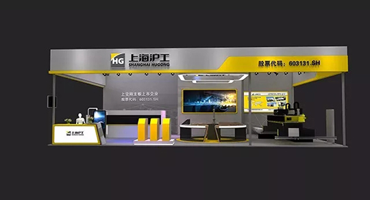 欧博abg官网2018重庆立嘉国际智能装备展览会展位效果图