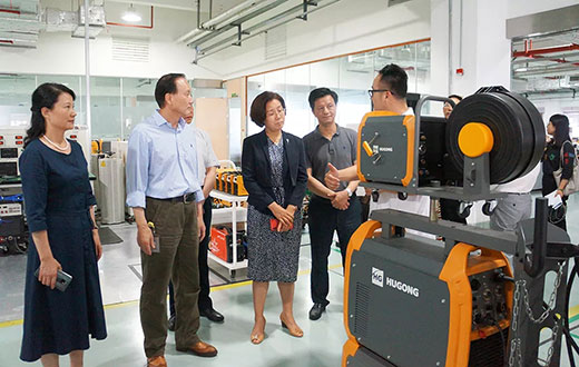 江西省政府副省长吴忠琼带队走访上；；；；Ｅ凡゛bg官网总部