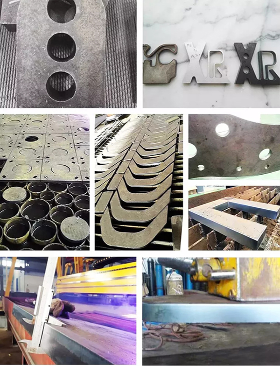 欧博abg官网数控细腻等离子切割装备切割效果图